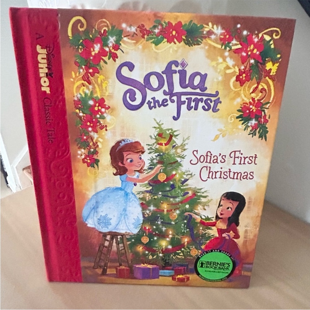 Sofia the First Christmas Hard Cover Book